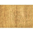 thumbnail image 1 of Ahgly Company Indoor Rectangle Abstract Brown Modern Area Rugs, 2' x 3', 1 of 4