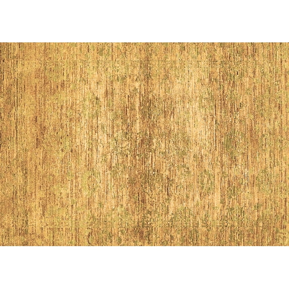 Ahgly Company Indoor Rectangle Abstract Brown Modern Area Rugs, 2' x 3'