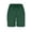 Green, variant on WDDDD Women‘s Bermuda Shorts with Pockets 7" High Waisted Stretch Black XL