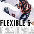 thumbnail image 6 of Franklin Sports Auburn Tigers Kids Football Receiver Gloves - Youth Official NCAA College Team Football Gloves - Silicone Palm Receiver Gloves for Kids Ages 7 -10 - Youth Small/Extra Small, 6 of 8