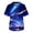81#Blue, variant on Scrub Tops for Men Short Sleeve Graphic Print V Neck Medical Scrubs Healthcare Uniform Tops Nurse Scrub Shirts Blue M