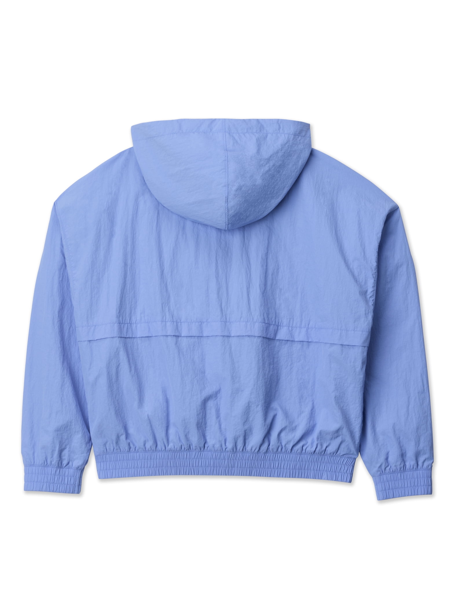 Reebok Girl’s Active Hooded Velocity ½ Zip Windbreaker, Sizes 4-18