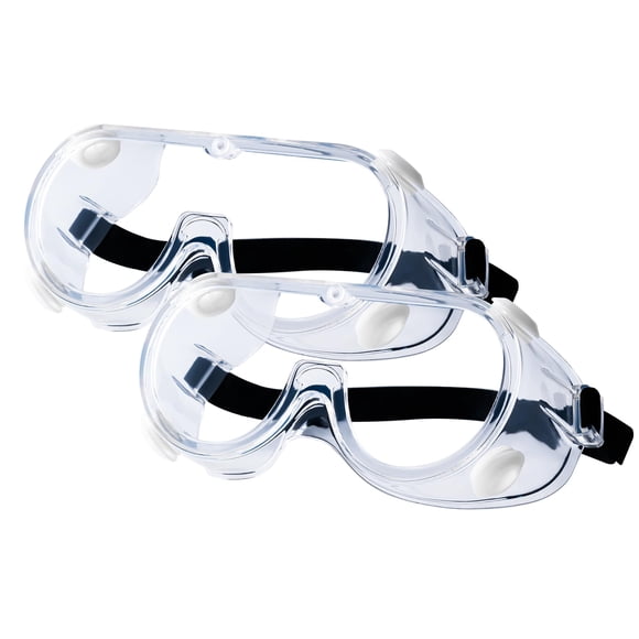 Gafas de seguridad Honmein, antivaho Lab Over, paquete de 2