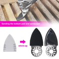 thumbnail image 3 of Surrme Multifunctional Sanding Finger Pads Universal Interface For Polishing Surface(black)(2pcs), 3 of 5