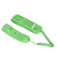 thumbnail image 5 of Kxt628 Hotel Telephone Corded Wall Desk Telephone with Silent Pause Redial Function for Office, Home, Hotel (Green), 5 of 5