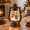 8" Snowman & Cardinal Lantern, variant on 12" Candy Cane Christmas Tree Snow Globe Lantern with LED Swirling Glitter
