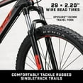 thumbnail image 3 of Mongoose Tyax 29 Medium Sport Adult Unisex 29-in. Mountain Bike, Black, 3 of 6