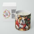 thumbnail image 2 of English Bulldog Cozy Christmas Decorative Soy Candle 3.25 in x 3.75 in, 2 of 5