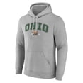 thumbnail image 2 of Men's Gray Ohio Bobcats Campus Pullover Hoodie, 2 of 3