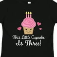 thumbnail image 4 of Inktastic 3rd Birthday Cupcake Girls Cute Girls Toddler T-Shirt, 4 of 5