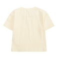 thumbnail image 5 of Hienoo Boy Girl Casual Active Outfits Solid Cotton Short Sleeve T Shirt Shorts Set, 5 of 8