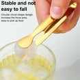 thumbnail image 4 of Hariumiu Egg Chalaza Removal Tool Broken Egg Shells Extractor Stainless Steel Egg Chalazae Membrane Remover Multifunctional Ice Tongs Kitchen Gadget, 4 of 8