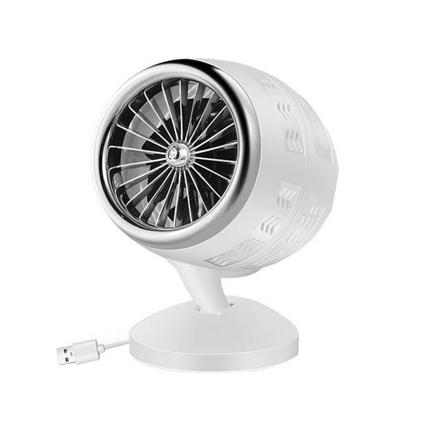 Mini ventilador de refrigeración de escritorio para el hogar Ventilador de disminución de temperatura de oficina en casa con alimentación USB de verano Vogacara HA5807-02B