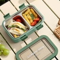 thumbnail image 4 of SSZMDLB under $5 Lunch Box, Stainless Steel Insulated Container, Compartment Meal Prep Tiffin, Office School Food Carrier, Leak Proof Temperature, 4 of 6