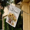 thumbnail image 5 of Hello Sunshine Sunflower Garden Flag Double Sided 12x18 Inch, Spring Summer Sunflower Leaves Bee Yard Flag Vertical Seasonal Yard Outdoor Outside Decoration, 5 of 5