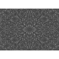 thumbnail image 1 of Ahgly Company Indoor Rectangle Patterned Sonic Silver Gray Area Rugs, 3' x 5', 1 of 6