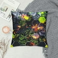 thumbnail image 2 of Lights Graphic Decorative Men Women Boy Girl Room Cushion Throw Pillow Cover for Home Couch Living Room Bed Sofa   printed on both sides 全年适用 zipper closure 1PC, 2 of 5