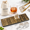 Botanicals, variant on Death and Co. 8-Pattern Embossed Aluminum Ice Tray with Silicone Drip Tray and Tongs