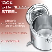 CONCORD Stainless Steel S Series Insulated Double Wall Stock Pot (20 Quart)