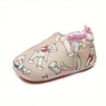 thumbnail image 1 of Baby Boys Girls Cartoon Print Lightweight Comfy Non-Slip Crib Shoes For First Walkers Newborn Infant, Spring And Summer, 1 of 5