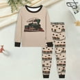 thumbnail image 2 of Quealent Little Boys Pajamas Sets Glow in Dark Dinosaur Cotton 2 Piece Toddler Clothes Kids Pjs Sleepwear Size 2-10T Green for Size 4-5 Years, 2 of 5
