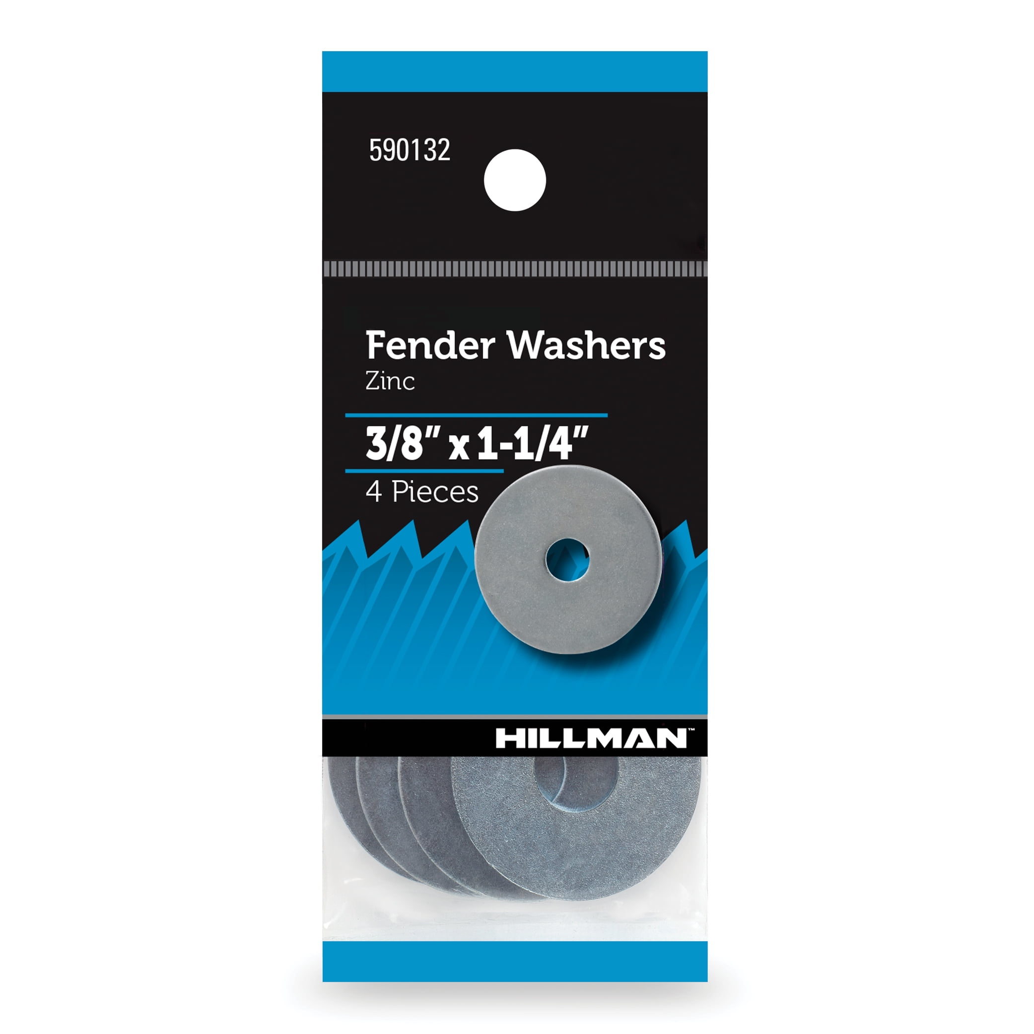 カッシー Hillman Group 290001 Fender Washers - 1/8