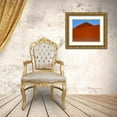 thumbnail image 3 of Blue, Cyril 31x26 Gold Ornate Wood Framed with Double Matting Museum Art Print Titled - Sand Dune, Sahara, 3 of 4