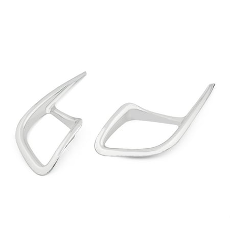 Chrome Fog Light Trim - Areyourshop For Toyota Highlander 2015 2016 Chrome Rear Fog Light Lamp Cover Trim