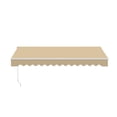 thumbnail image 2 of ALEKO 12x10 ft Sand Motorized Retractable Patio Awning, 2 of 13