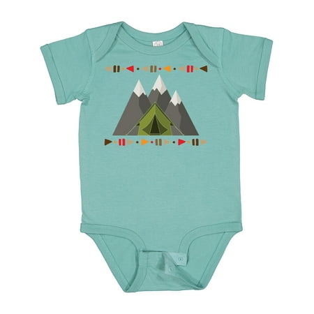 

Inktastic Camping Hiking Mountain Adventure Gift Baby Boy or Baby Girl Bodysuit