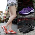 thumbnail image 5 of Xinyolin Casual Women Sandals Round Toe Anti Slip Platform Thick Heels Breathable Shoes Slippers for Summer, 5 of 8