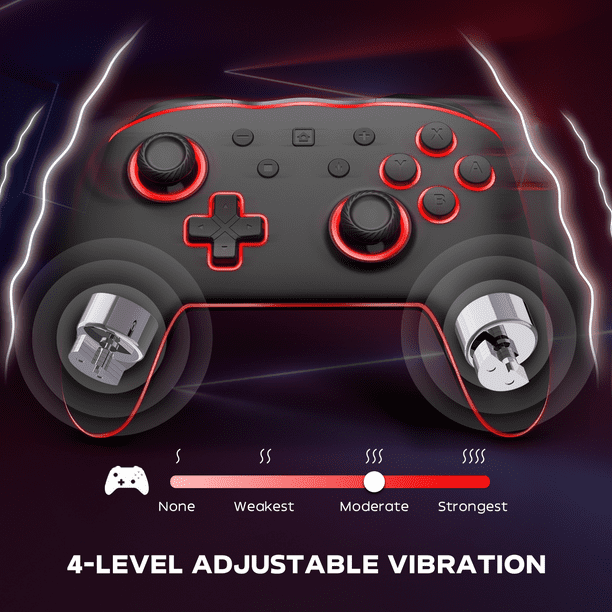 Enhanced Switch Pro Controller Compatible for Switch/Lite/OLED/PC