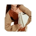 thumbnail image 4 of goowrom Women Solid Color Ultra-short Knitted Sweater Coat, 4 of 9