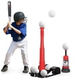 thumbnail image 1 of Set de pelota T KIZJORYA para niños de 3 a 5 años con 6 pelotas de béisbol y máquina, 1 of 7