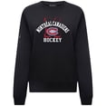 thumbnail image 2 of Women's Levelwear Black Montreal Canadiens Yvette Limelight Big Letter Sweatshirt, 2 of 3