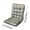 Gray, variant on kladzum Household Rocking Chair Cushion Lounge Chair Cushion 27 Inches, Soft Thickened Chair Cushions Office Chair Cushion, Outdoor Chair Cushions for Yard, Balcony, Tatami Cushion