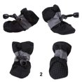 thumbnail image 3 of Methold 4 Uds. Zapatos antideslizantes para mascotas, botas de lluvia para exteriores, accesorios para el cuidado de las patas de cachorros de Type3 NO3, 3 of 6