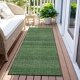 thumbnail image 6 of Addison Rugs Chantille Indoor/Outdoor Transitional Stripes Fern Washable Runner Rug, 2'3" x 7'6", 6 of 6