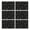 Occult Halloween Pattern, variant on Occult Halloween Pattern Summer Placemats Table Placemats Set Of 4-Linen Kitchen Washable Placemats Table Mats 11.8"x17.7" Non-Slip Heat Resistant