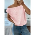 thumbnail image 6 of Womens Floral Sweater Vest Cute Tops 3D Flower Decor Knit Tank Top Loose Spring Fall Summer Clothes 2025 Light Pink M, 6 of 7