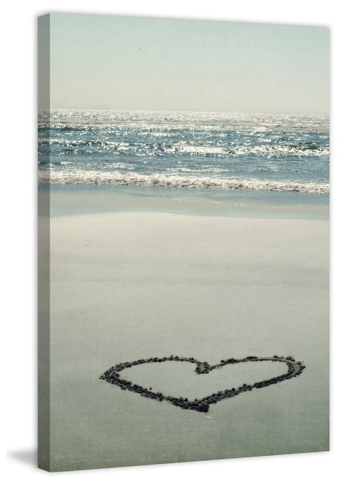 Marmont Hill "I Love the Beach" by Robert Dickinson Painting Print on Canvas