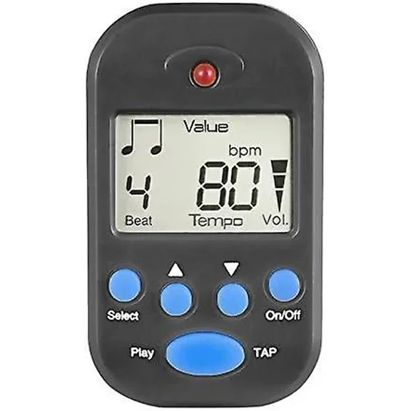 Digital Metronome Portable Clip on Beat Tempo with Battery for Piano Guitar Violin Drum Flute