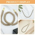 thumbnail image 2 of Jute Rope With Hooks For Crowd Control Movie Theaters Grand Openings Celebrations Durable And Reliable Barrier Rope For Queue Events And Decorations, 2 of 8