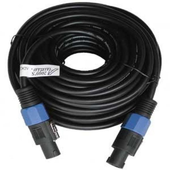 Câble de Haut-Parleur, SPKN(M, 2pin)-spkn(M, 2pin), 12awg, 100ft (30M)