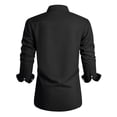 thumbnail image 5 of sogami Men's Stylish Button Down Shirt Wrinkle Free Long Sleeve Business Casual Shirt, 5 of 6