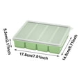 thumbnail image 3 of Extra Large Silicone Freezer Tray With Lid And Silicone Freezer Freezer Container Suitable For Storing And Freezing Soups Soups Meals And Ice Cubes, 3 of 6