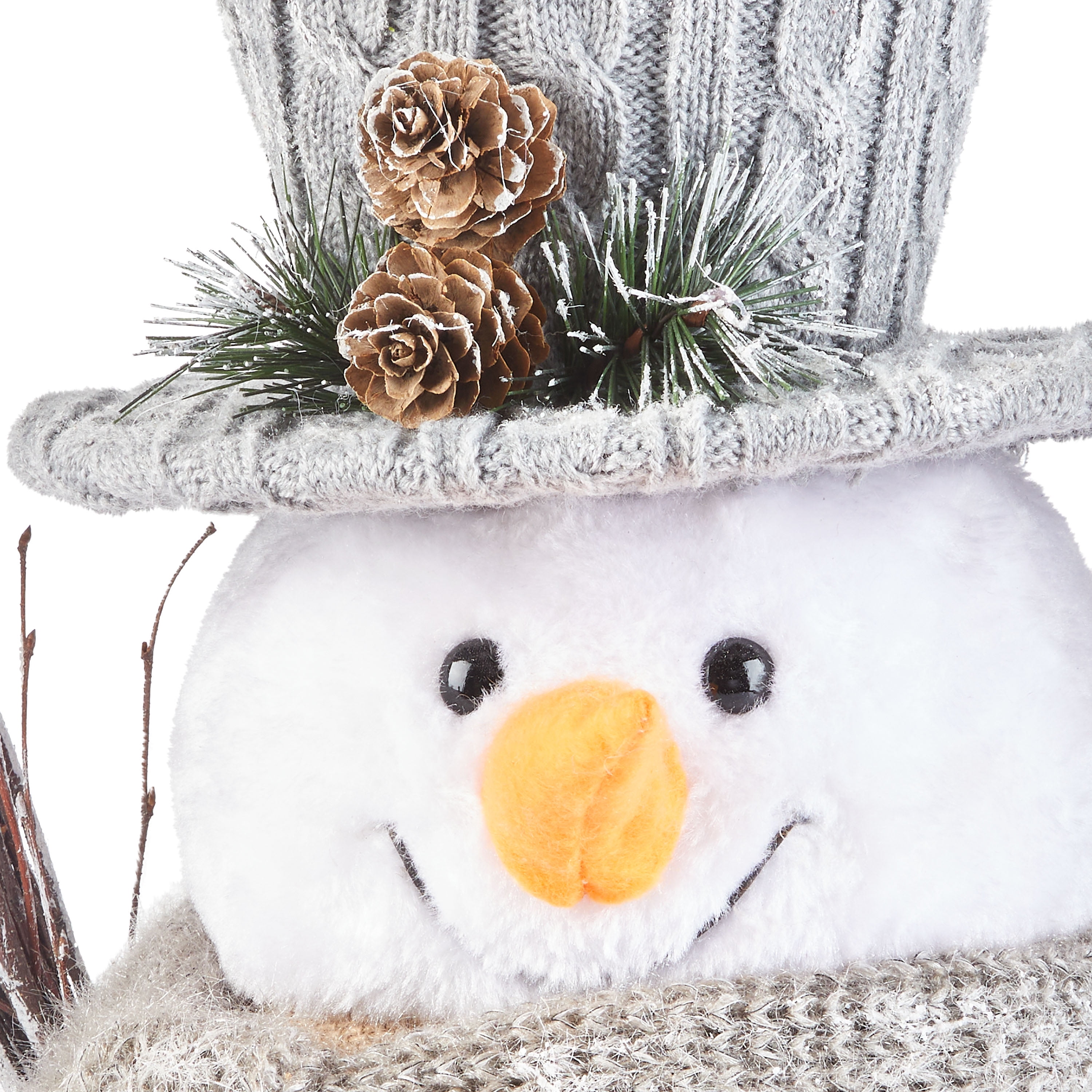 Home Accents Holiday 18 in. Snowman Tree Topper TXF1794 - The Home