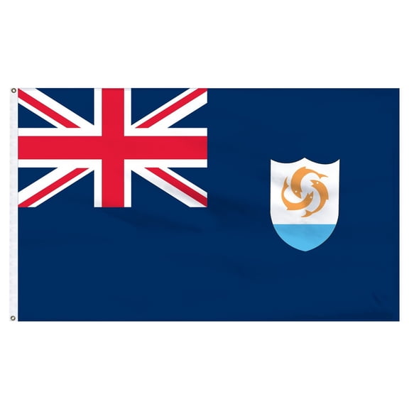 Anguilla 2' x 3' Outdoor Nylon Territory Flag