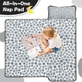 thumbnail image 4 of Blue Christmas Snowflake Pattern Toddler Nap Mats for Kids Preschool,50"x20" Sleeping Mat Bag or Kids,Toddler Sleeping Bag,Toddler Nap Mat or Daycare, 4 of 6