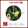 thumbnail image 2 of Salouo Fresh Avocados Christmas Tree Skirt 36" Farmhouse Christmas Decorations Snowman Xmas Tree Skirt Tree Mat for Holiday Party Decor, 2 of 8